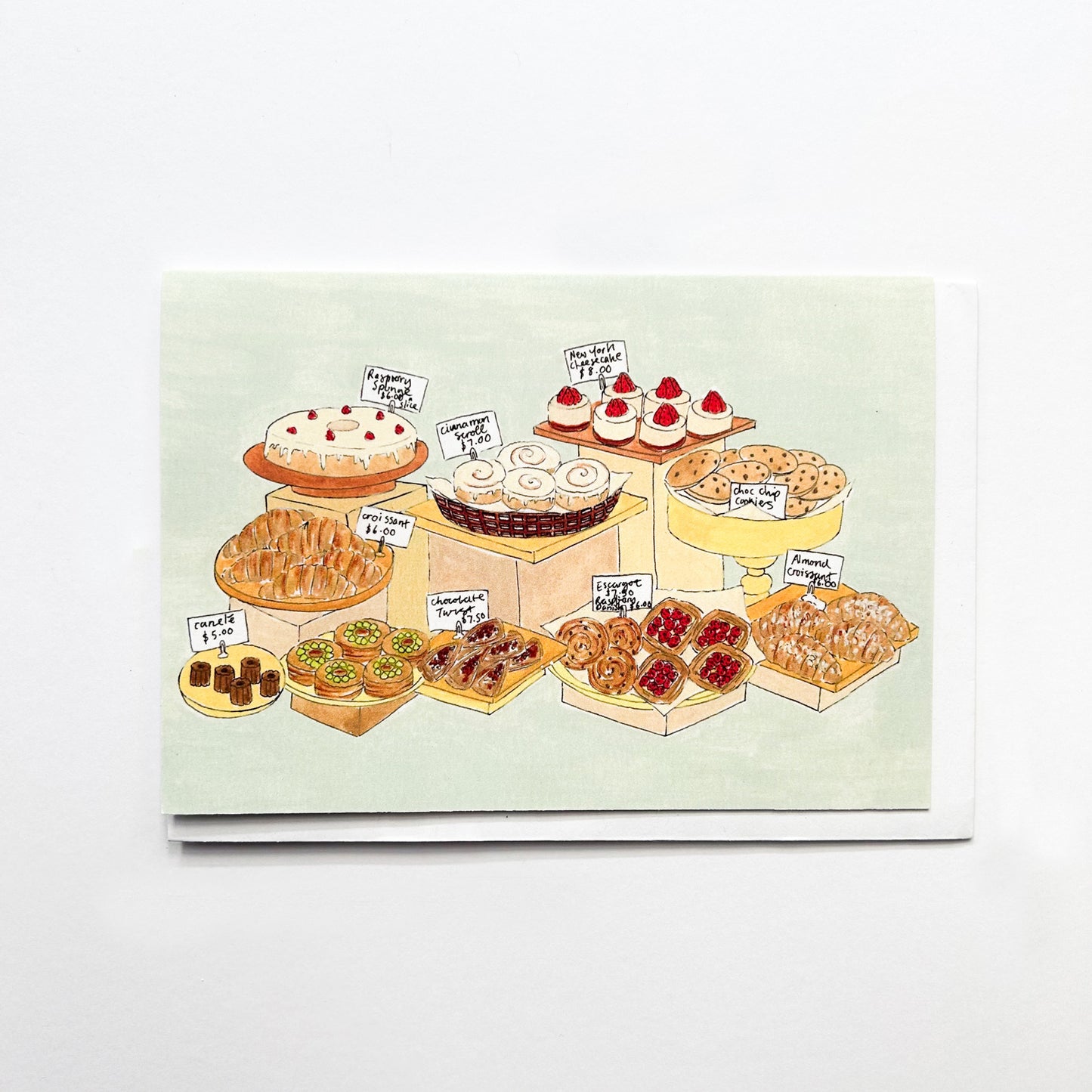 Pastries Card