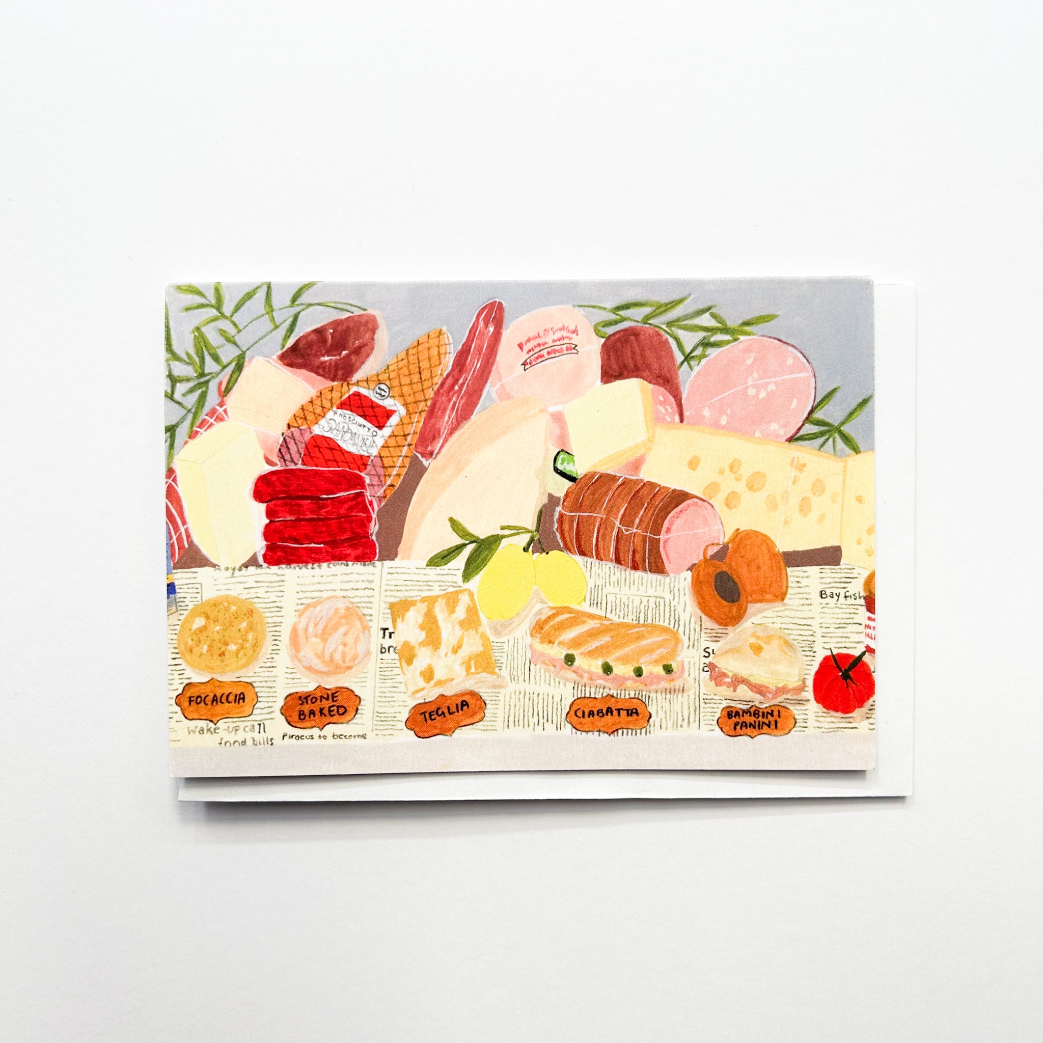 Panini Bar Card – draw me in style