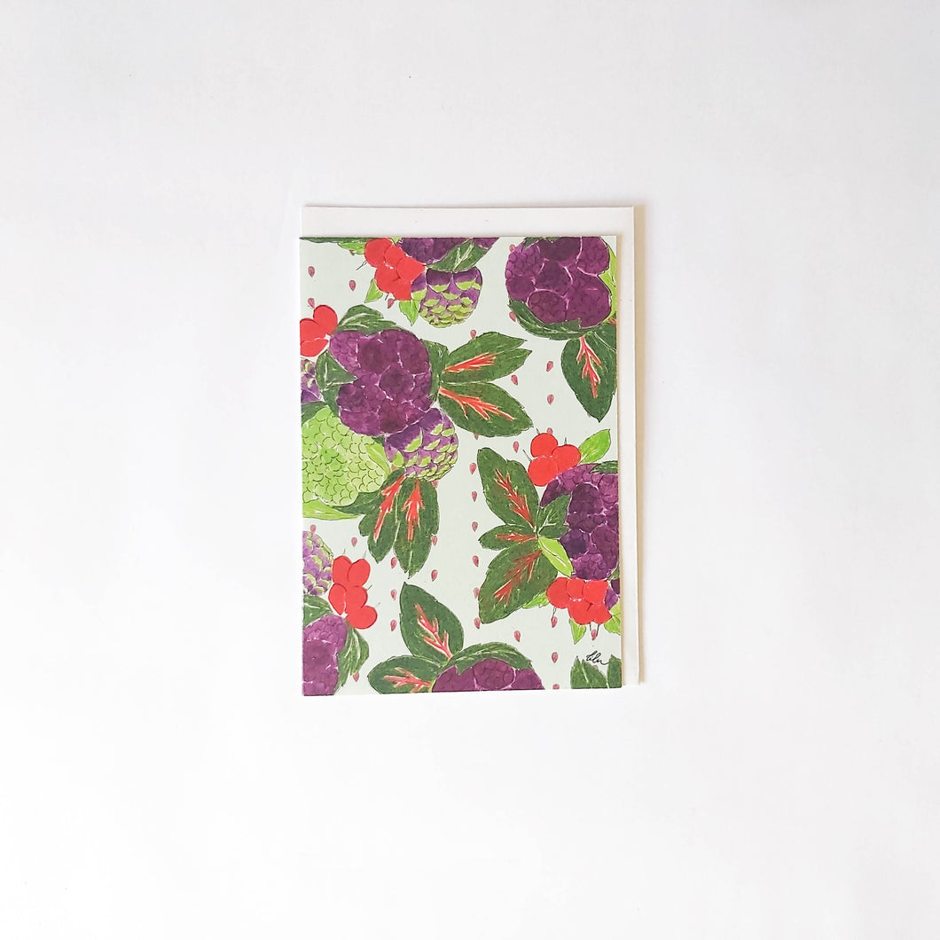 Veggie Bouquet Card