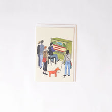 Load image into Gallery viewer, Man on the Piano Card
