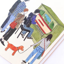 Load image into Gallery viewer, Man on the Piano Card
