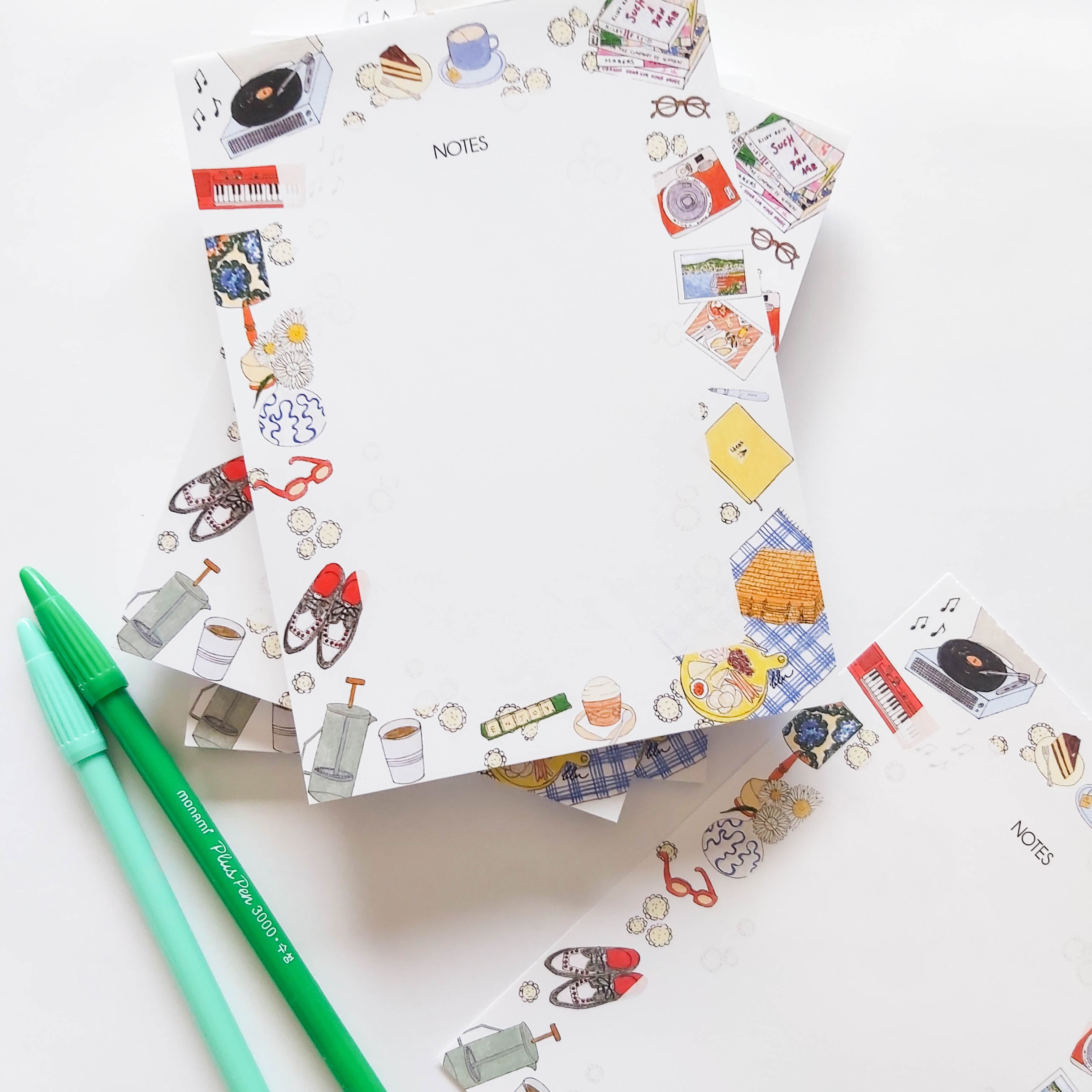 Enjoy the simple things Notepad – draw me in style